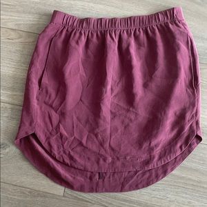 Madewell maroon size XS skirt!